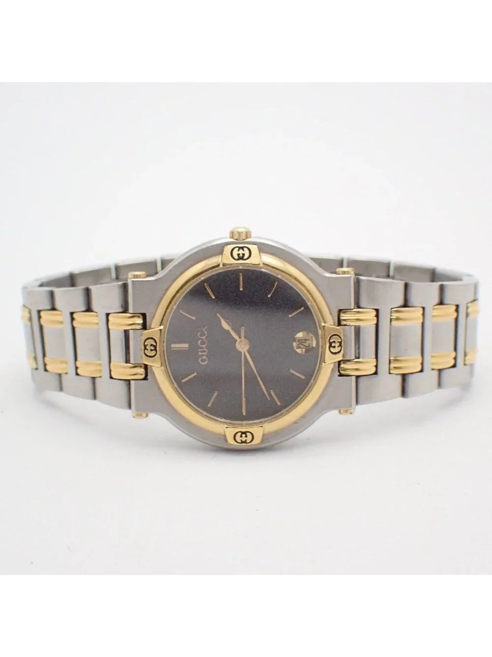 Gucci Quartz Watch Gray Dial Ssstrap Kannon Buckle Pawn